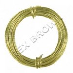 12kg Brass Picture Wire 3.5m - Bulk Pack 10pcs
